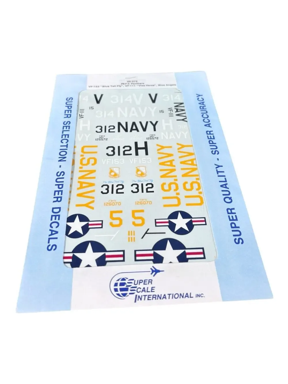 F9 F-5 Panthers VF-153 Blue Tail Fly, VF-111 Visa Versa, Blue Angels Open